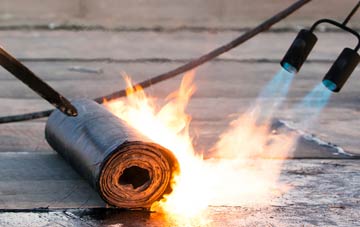 Leathern Bottle asphalt flat roofing repairs